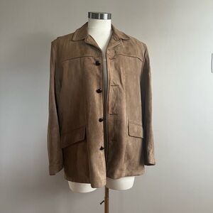 Vintage It’s A Holiday Suede Jacket